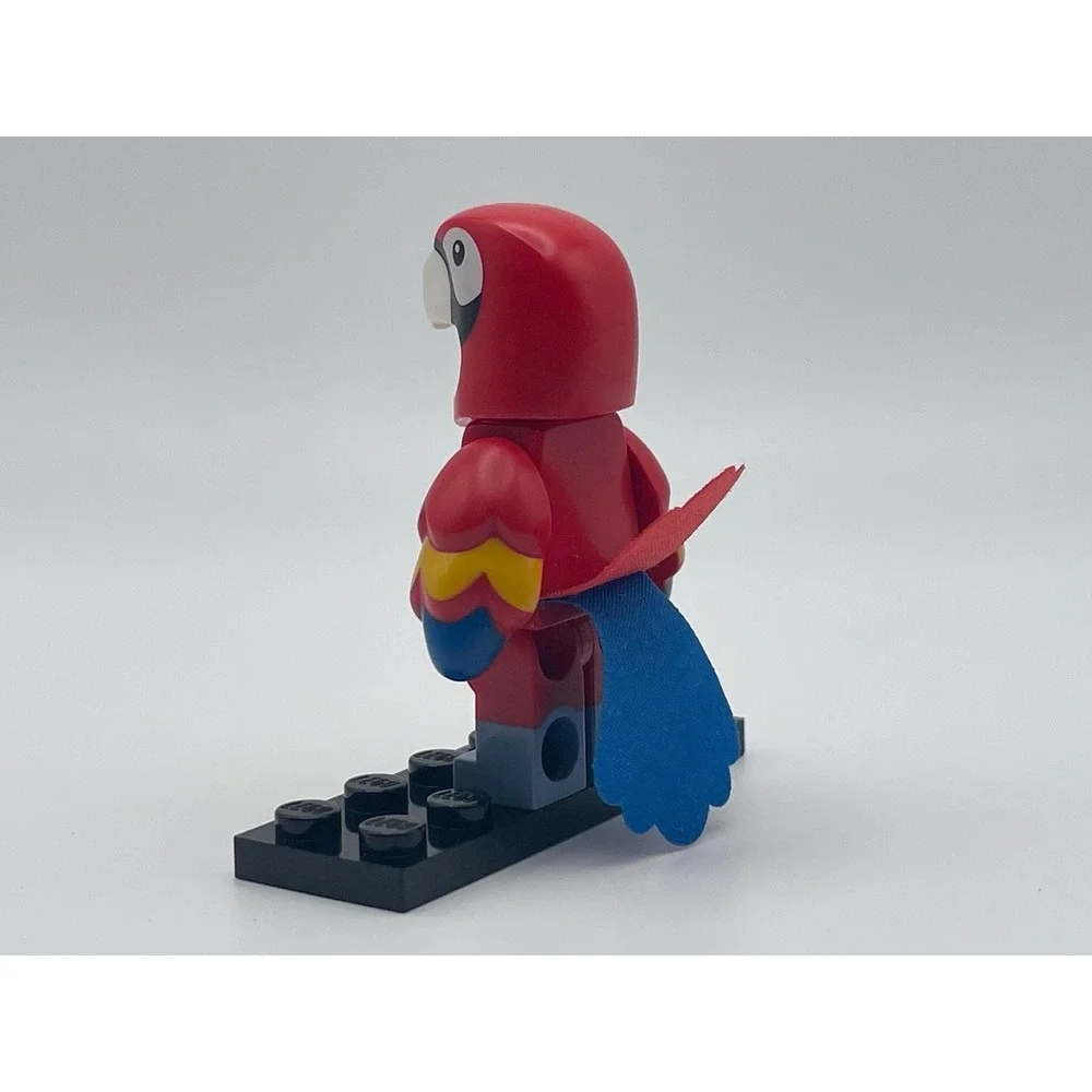 LEGO Series 25 Minifigure Parrot Costume Groomer Red Bird Suit 71045 Col25-11